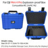 db5c5714fd0d8c33 For DJI Mini 4 Pro Case Mini 4 Pro Explosion Proof Case Mini 4 Pro Bag Portable Waterproof Box Hard Shell Large Capacity Case