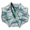 Fishing Net Folded Hexagon Octagon 6/8 Holes Shrimp Automatic Crayfish Catcher Fish Network Baits Cast Mesh Trap