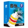 db6d3df7c8b4516b 1PC Dotted Condoms Sex Toys Passionate Women Vaginal G-Spot Stimulation Sex Accessories Large Lubricated Orgasm Penis Sleeve 18+