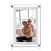 db814a2161a46790 Acrylic Digital Photo Frame 5/7 Inch 1000mAh Vertical Display IPS Screen 2G Memory Battery Porta Retrato Digital
