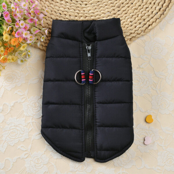 Warm Cotton Dog Vest Clothes Chihuahua Pet Clothing Autumn Winter Jacket Coat Outfit For Small Medium Dogs Cats Pug