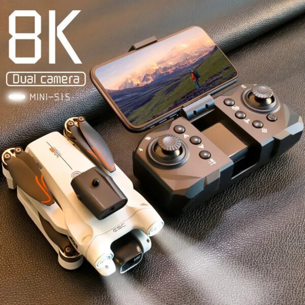 dba81d6cadbeabda S1S Brushless Drone 4k Professional 8K HD Camera 5G Wifi FPV Obstacle Avoidance Aerial Photography Foldable Quadcopter RC Dron