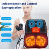 dbb93c83d2a97f41 JAIYORL Electric Massage Neck Pillow Shiatsu Head Cervical Ttraction Body Back Waist Massager Car with Heating Vibrating Massage