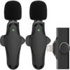 dbc948190f0e699b IIQ Wireless iPhone iPad, Professional Lavalier Tiny Mic, Mini Microphone for Video Recording Interview Conference Podcast Vlog YouTube