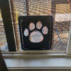 dbd0608c9b5ff6f3 Pet Door New Safe Lockable Magnetic Screen Outdoor Dogs Cats Window Gate House Enter Freely Fashion Pretty Garden Easy Install