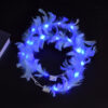 dbdc73b6b2f2e645 Led Feather Crown Headband Garlands Girls Light Up Hair Wreath Party Bridesmaid Birthday Gift Festival Costume Wedding Carnival