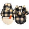 dbe1c9fffa10ab5e Winter Warm Pet Clothes Soft Wool Dog Hoodies Outfit For Small Dogs Chihuahua Pug Sweater Clothing Puppy Cat Coat Jacket