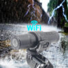 WiFi Motorcycle Camera Handlebar Mount Waterproof Rechargeable Helmet Dash Cam Cycg Action Camcorder Riders Video Recorder