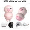 dbf9f5b8b61b363a Pig Vibrating Egg Cunnilingus Female Masturbator Clit Vagina Massage Tongue Licking Vibrator Sex Toys for Women Adult SM Product