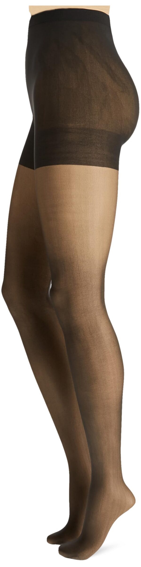 Womens All Day Sheer Non-control Top Pantyhose - Sandalfoot
