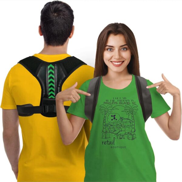 Posture Corrector Unisex Adjustable For Clavicle Support Providing Pain Relief for Neck Back Shoulder Reshape Your Body 1PC