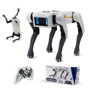 dc0d6b0c3ca0502d Intelligent AI RC Robot Dog Voice Dialogue APP Remote Control Programming Singing Dancing Machine Dog Kids Toys