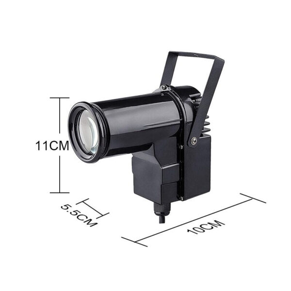 dc0f71fa6bb87a98 LED Disco Ball Beam Spot 10W RGBW 4in1 Stage Pinspot Light Dmx for Party Bar DJ Event