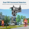 dc1f0f85997fdfe1 LS VISION 12MP 6K 10X Zoom Dual Screen Solar Camera Outdoor 4G/WiFi 2 In 1 Three Lens Dual PIR Detection Auto Tracking CCTV Cam