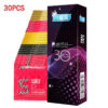 dc25ca8266e0326e 24/30pcs Super Ultra Thin Condoms Intimate Good Sex Products Condone Sex Product Natural Latex Penis Sleeve Long-lasting for Men