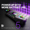 FIFINE Bluetooth RGB Gaming Speakers, Wireless/Wired Computer Speakers with Dynamic Lights for PC, Phone, Parties & Gaming - A16