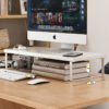 Elevated Monitor Base Home Computer Desktop Creative Rack Office Storage Supplies