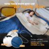 Double Sleeping Bag with Pillow for Adults - Queen Size Two Person Sleeping Bag - 3 Season Cold Weather Camping Sleeping Bag