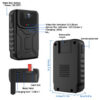 Bicycle Mini Body Camera 1080P FHD 140 Degree Wide Angle Video Recorder for Meeting Patrol Sport Dash Car Biking DV DVR Record