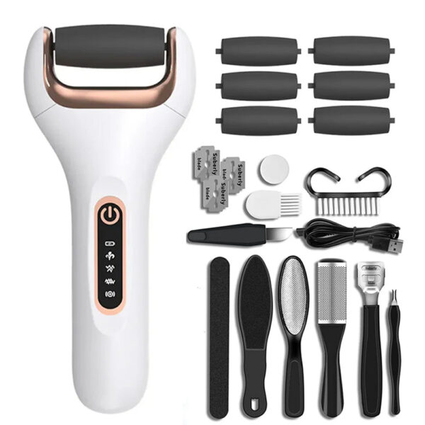 dc6c5919f36bffed Electric File Dead Skin Heel Callus Remover Esfoliante Peel Feet Care Foot Grinding hine Pedicure Tools Profession