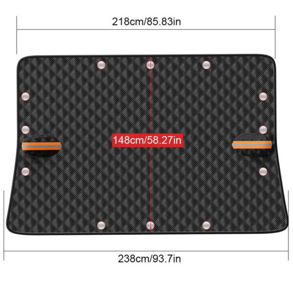 Winter Window Large Size Magnetic Car Cover Anti Freeze Snow Windshield Covers Glass Sun Visor