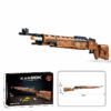 dc8b4c1954b1b5ad 1028PCS Kar98K Building Block Model Can Shoot Heavy Sniper Rifle Assemble Bricks WW2 Weapons Series Children's Educational Toys