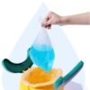 Toilet Portable Travel Baby Foldable Kids Potty Training Seat Easy to Clean With Storage Bag and 20 Garbage Bags