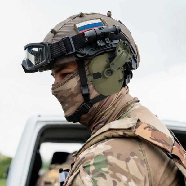 dcb7b78b0ce0ad31 NEW Airsoft Shooting Noise Reduction Earmuffs Tactical Helmet Mounted Electronic Hearing Protector Sound Amplification Headphone