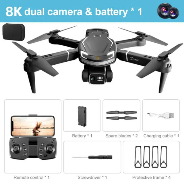 dd102a04dbde4cb3 Mijia Original V88 8K Professional HD Aerial Dual-Camera Omnidirectional Obstacle Avoidance Drone WIFI Quadcopter 10000M