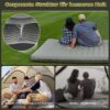 dd126b6fbae65490 KingCamp Isomatte Camping, Isomatte 2 Personen, Luftmatratze Camping Doppelt, 15 cm Dick, Aufblasbar luftmatratze Kleines Packmaß gegen Kälte für Outdoor Wandern und Camping 201×141 cm