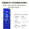 dd1732d55c1deffb 30Pcs/Box Ultra Thin Natural Rubber Condomes for Man Ultra Sensitive Lubricated Latex Climax Control Condom Adult Sex Tools 52mm