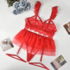 dd20e6e1a2604957 Porno Erotic Sexy Lingerie Set Woman Lace Transparent Sex Underwear Brief Sets Bra Kit Push Up Breves Sets Erotic Bra