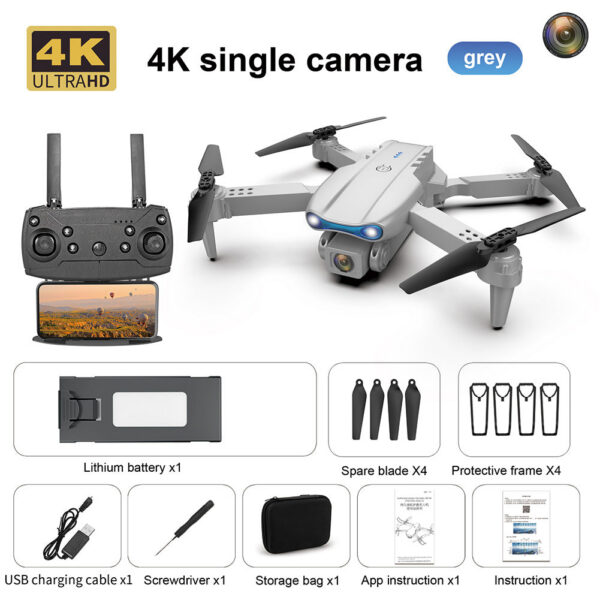 dd25164c1f788f67 KOHR E99 K3 Pro HD 4k Drone Dual Camera High Hold Mode Foldable Mini WIFI Aerial Photography RC Quadcopter Toys Helicopter Dron