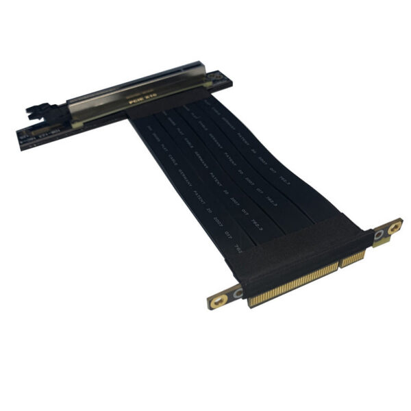 PCIe 3.0 4X 8X 16X Graphics GPU Extension Cable 90 Degree PCI Express X16 Riser Card Adapter Extender Pci-e Flexible Cord
