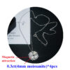 dd344bfcf34b1a86 2024 New DJMAX Full Moissanite Necklace For Women Original Sterling Sier Mobius Strip Lady Diamond Clavicle Chain