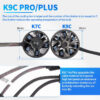 dd4de97ae55143cd DAWNKNIGHT K9C Pro H7 H4 H11 Led Lamp Bigger Copper Tube Led Lights H1 HB3 9005 HB4 9006 12V For Car Led Headlight Bulb