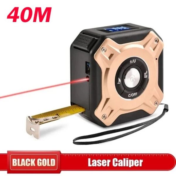 dd952b83ad000943 3 In 1 Laser 40 60 M Measurement With Backlit Display Rangefinder Scale Area / Distance Rechargeable