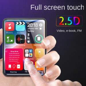 dd977bb25d6a01e1 2.4-inch full-screen toucreen MP3 player, mini Mp4 player with Bluetooth, 4-128GB, hi-fi, HD, lossless recording, FM radio, v