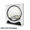 3D Moving Art Picture Round Glass Deep Sea Sandscape Hourglass Quicksand Craft wing Sand Painting Office Home Decor Gift