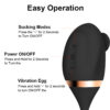 dda618282c3f0957 2 in 1 Clitoris Sucking Vibrator for Women Vibrating Egg Licking Oral Clit Vacuum Stimulator Female Goods Sex Toys for Adults