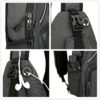 1pc Waterproof Single Shoulder Bag For Men And Women, Multi-purpose Large Capacity Cross Body Bag, Suitable For Outdoor Travel And Work