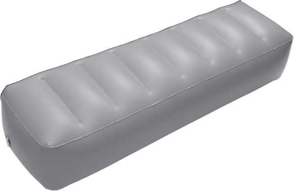 Car Air Inflation Mattress Comfortable Rear Seat Air Travel Bed Car Sleeping Mat for Napping Travel Black Gray