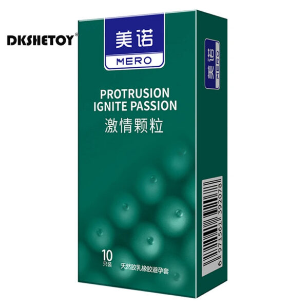 dded43f6ad46ce49 10pcs Spiked Threaded Ultra-Thin Special Condoms Sex Toys For Men 18+ Lubricanted Pussy Stimulation Penis Sleeve Adult Sex Shop