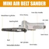 ddf1699c4cf99065 SIFANG-Pneumatic Air Belt Sander, 3 Sanding Belts Set, Air Compressor, Grinding, Polishing, Pneumatic Tool