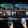 ddf530db04a4fd09 CarlinKit Wred & Wireless Android Auto & CarPlay Dongle Car USB Adapter For Aftermarket Android Car Radio Mirrorlink Split Sceen