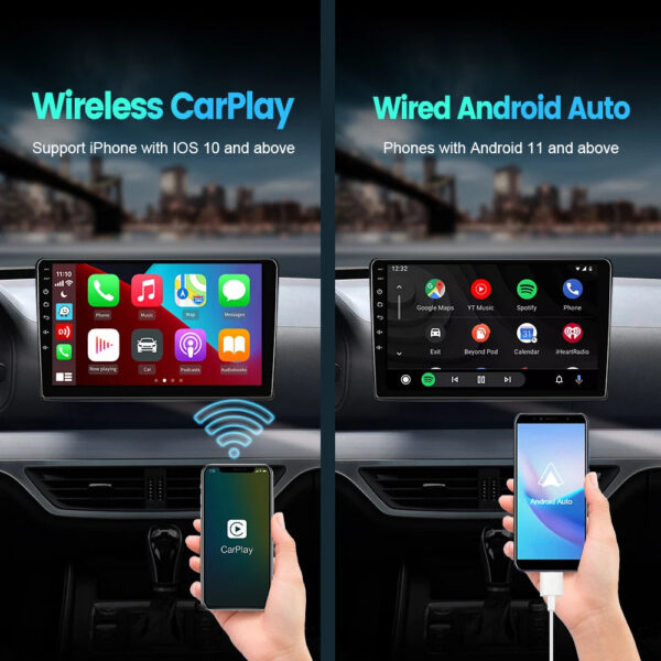 ddf530db04a4fd09 CarlinKit Wred & Wireless Android Auto & CarPlay Dongle Car USB Adapter For Aftermarket Android Car Radio Mirrorlink Split Sceen