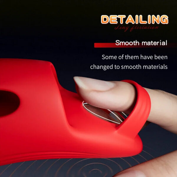 2024 New Vibrator Clitoris Nipple Stimulate 10 Modes Rose Toy Freaky Finger Sleeve Ergonomic Design Sextoy Femme Sexy Adult 18+