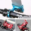 de00af2caad490b9 Metal Motorcycle Bike Phone Holder Aluminum Alloy Anti-slip Bracket GPS Clip Universal Bicycle Stand Support for All Smartphones