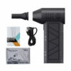 130000RPM Mini Jet Fan Electric Air Duster Adjustable wind speed Turbo Violent Blower Rechargeable with Light Car Cleaning