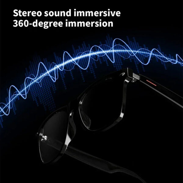 de1f32a6ca91073c Hiwego Camera Smart Music Sunglasses Earphones Wireless Bluetooth Headset HIFI Sound Headphone Driving Glasses Hands-free Call